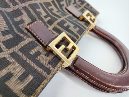 FENDI Zucca pattern FENDI handbag Zucca pattern FENDI handbag