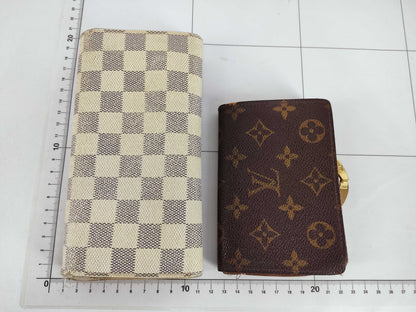 LOUIS VUITTON Monogram Louis Vuitton Wallet Set of 5 Louis Vuitton Wallets