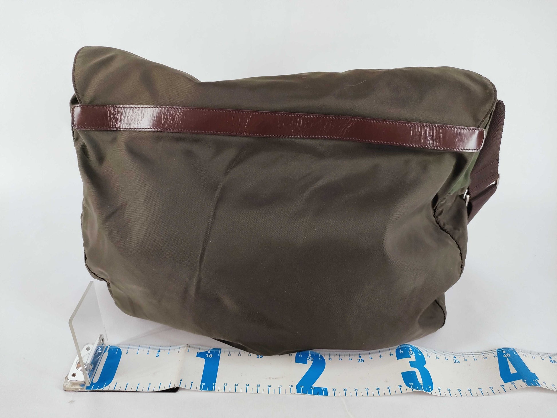 PRADA Nylon Prada Nylon Shoulder Bag with Triangle Logo PRADA Shoulder Bag