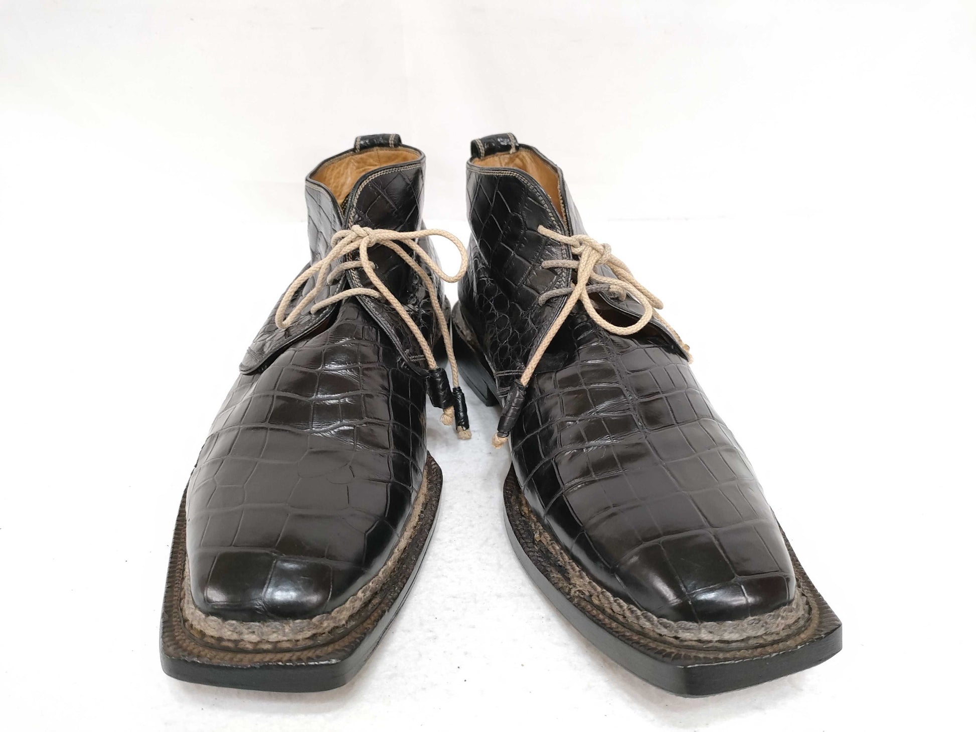 Stefano Branchini Norvegese Crocodile Business Shoes