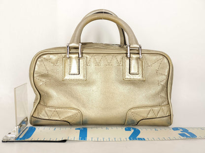 LOEWE Leather Anagram Amazona Key 2 Crochet Cadena Handbag