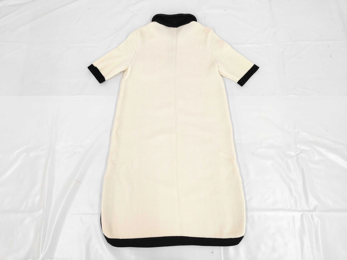 Salvatore Ferragamo knit dress, white, size XL