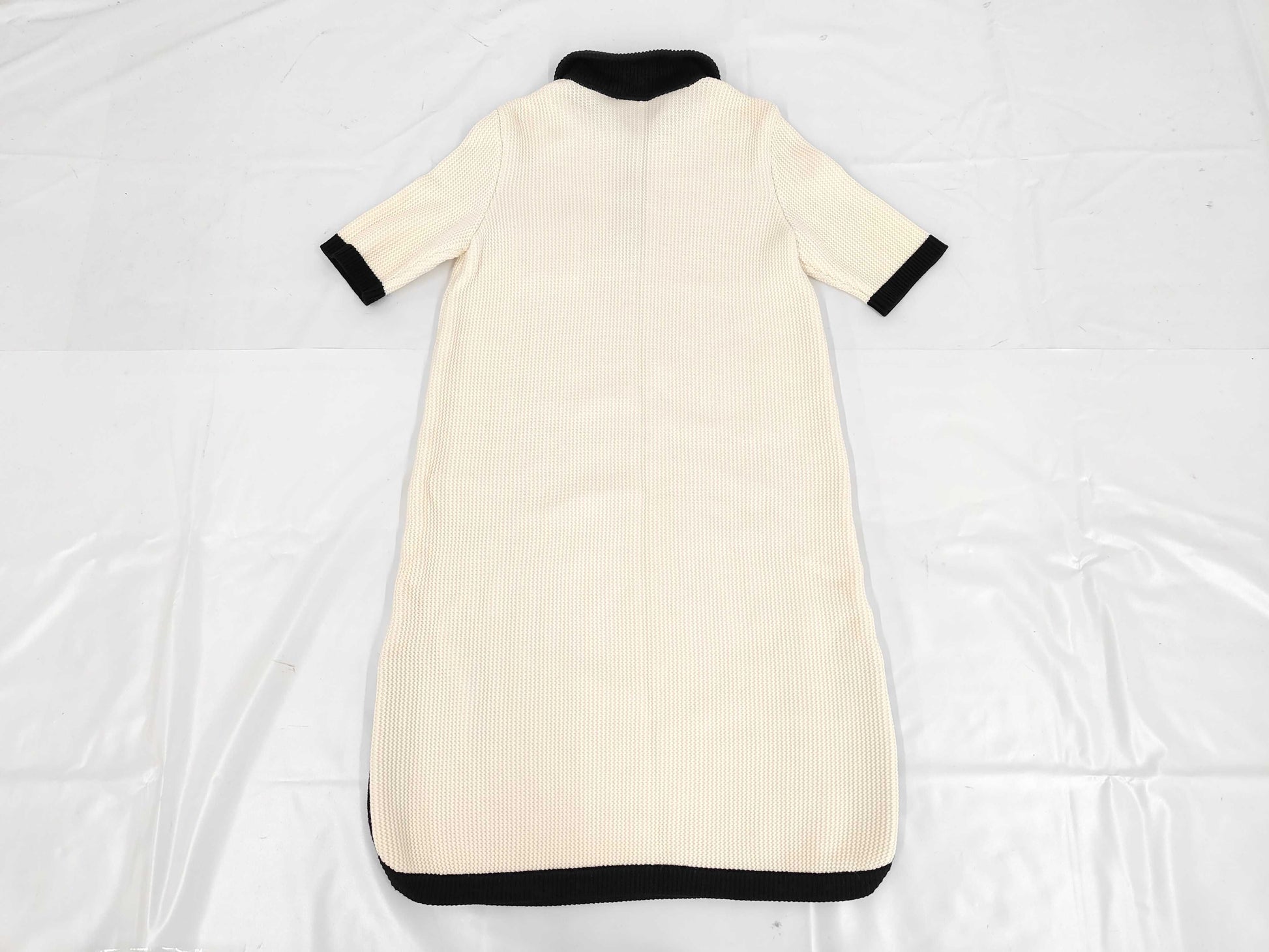 Salvatore Ferragamo knit dress, white, size XL