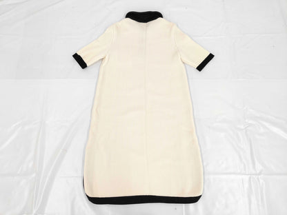 Salvatore Ferragamo knit dress, white, size XL