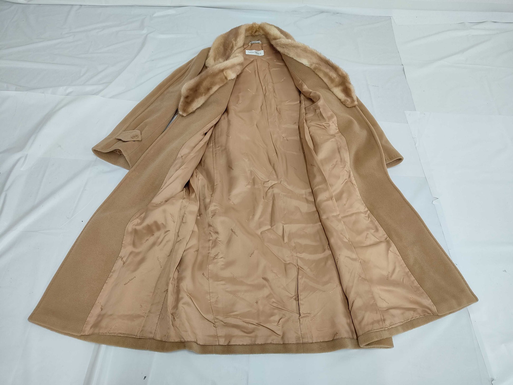 MaxMara MaxMara Fur Wool Coat Coat