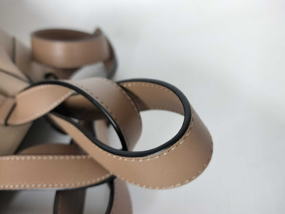 LOEWE Hammock Small Soft Grain Calfskin 2-Way Handbag A538S35X51 Sand