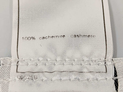 CHANEL 00C Cashmere Knit Cropped Cardigan P15016 Gray 42 Cardigan