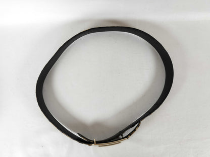 Roger Vivier ponytail leopard print belt