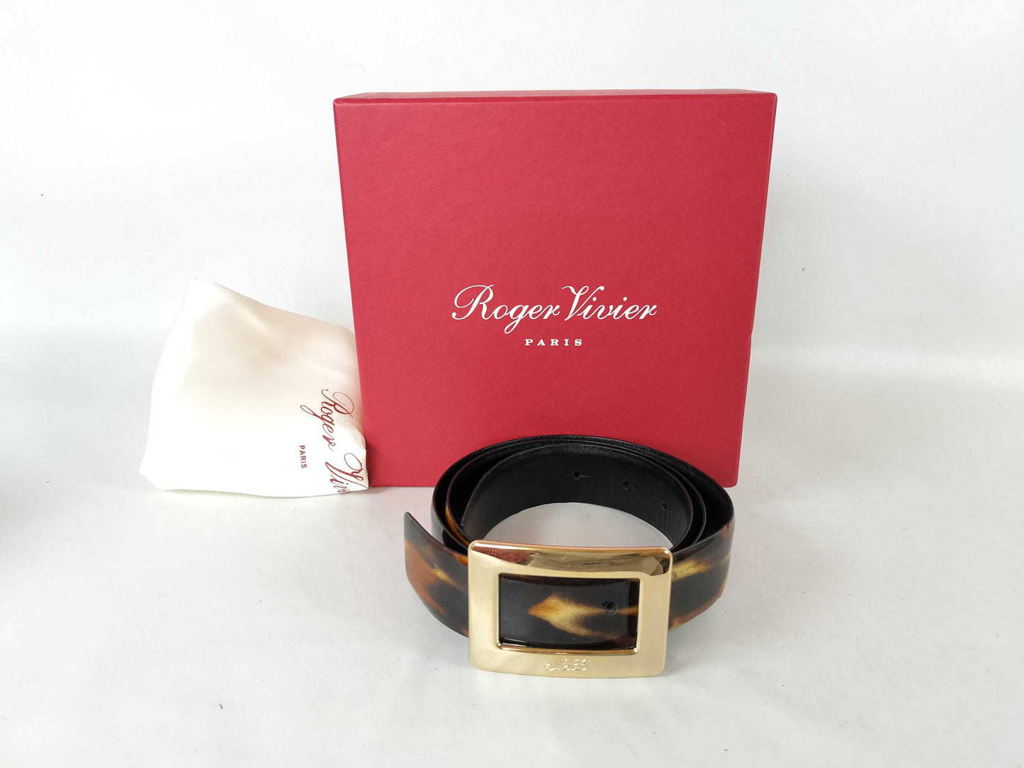 Roger Vivier Enamel Belt Belt