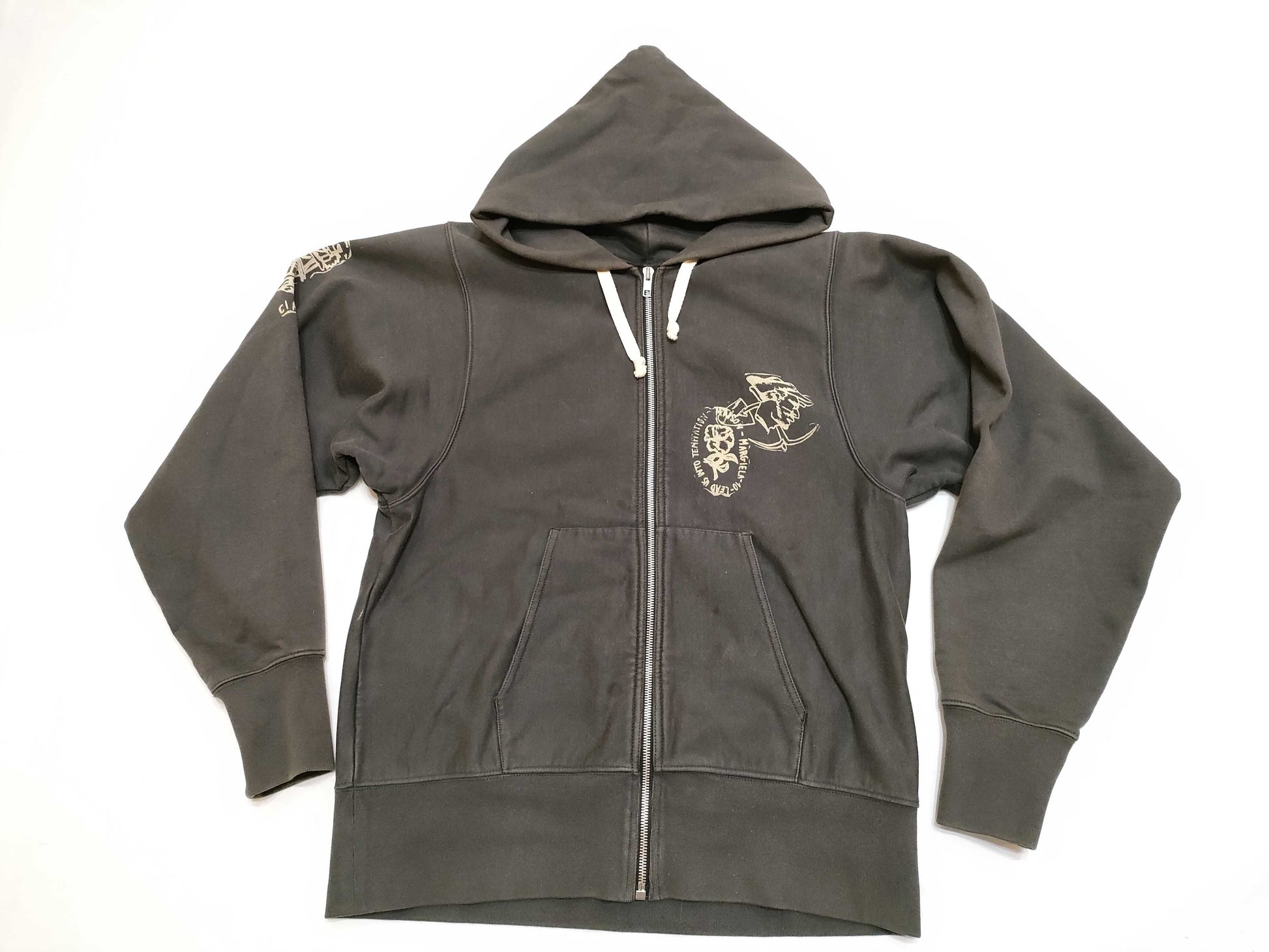 Margiela 21AW Cotton Zip-Up Hoodie Top