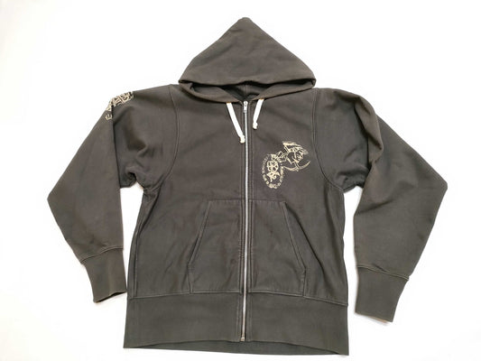 Margiela 21AW Cotton Zip-Up Hoodie Top