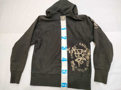 Margiela 21AW Cotton Zip-Up Hoodie Top