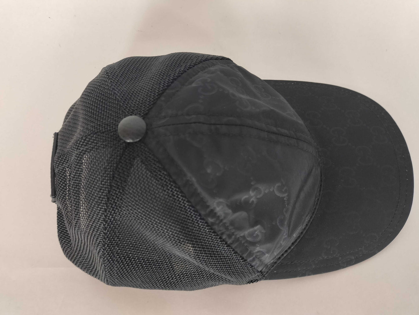 GUCCI GG Baseball Cap Black, Size M