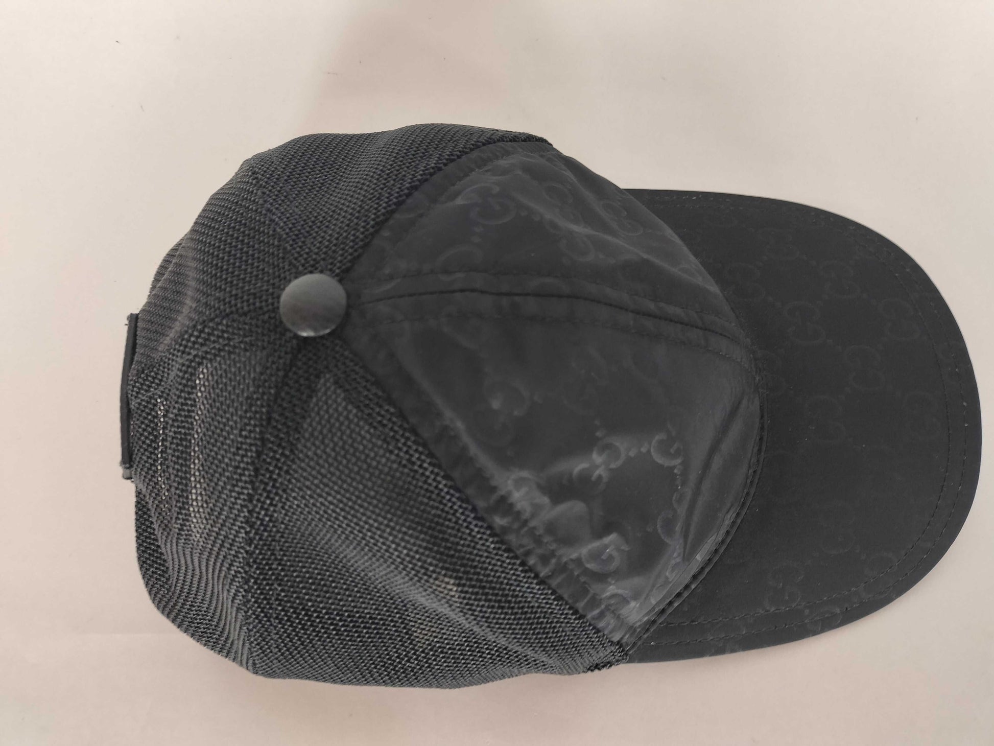 GUCCI GG Baseball Cap Black, Size M