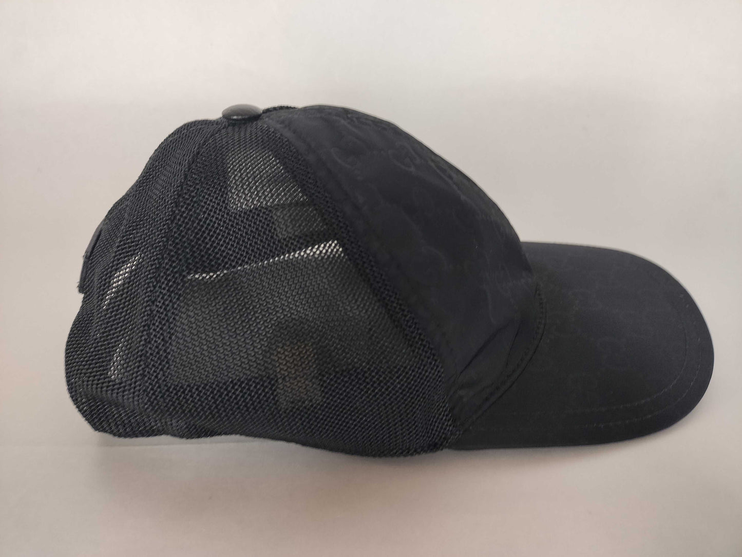 GUCCI GG Baseball Cap Black, Size M