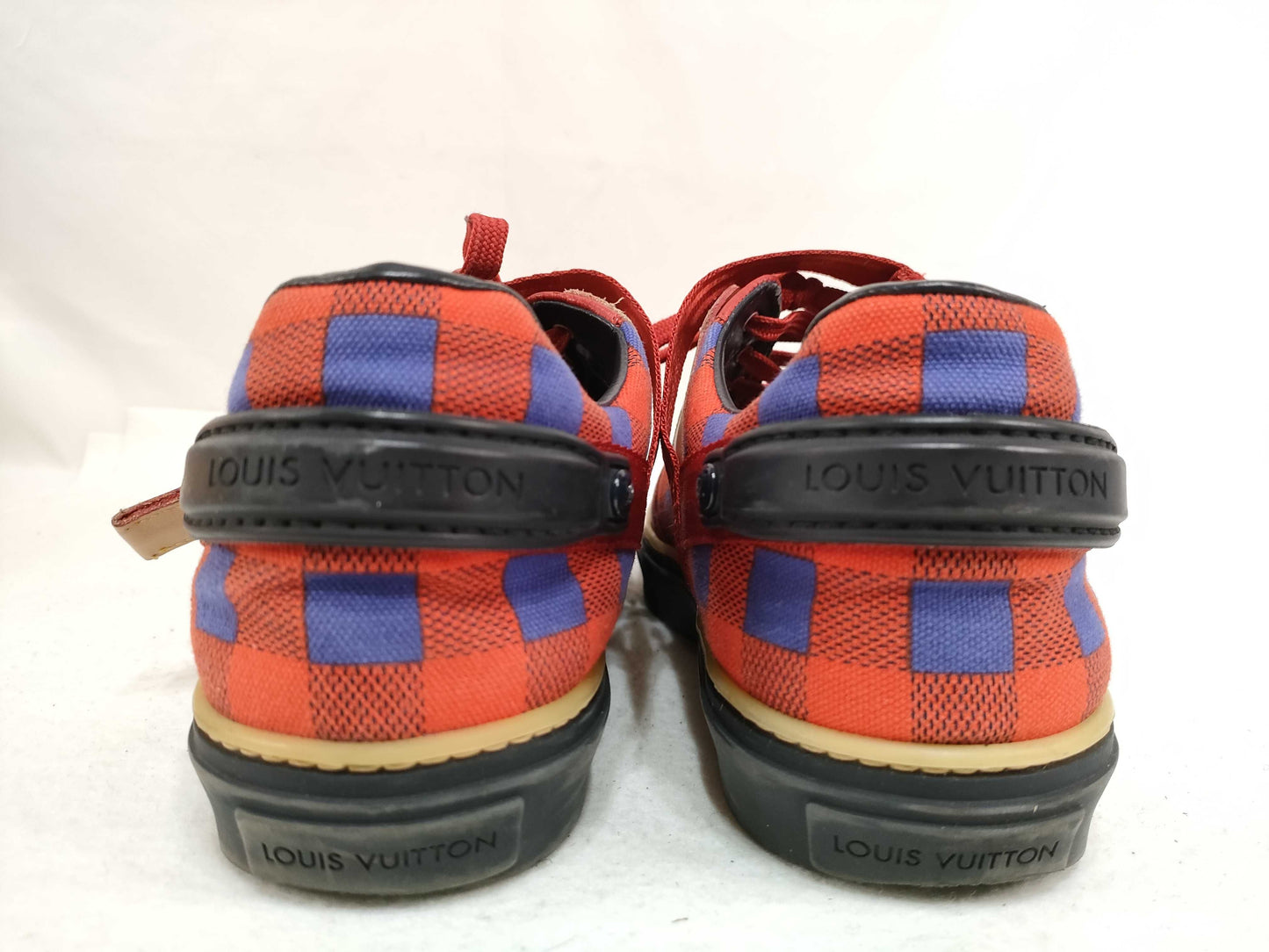LOUIS VUITTON Masai Line Damier Low-Cut Sneakers 8 Sneakers