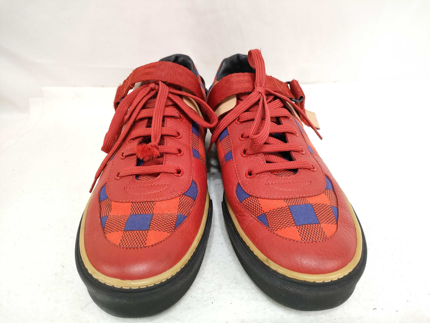 LOUIS VUITTON Masai Line Damier Low-Cut Sneakers 8 Sneakers