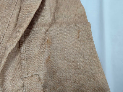 CHANEL 05P Coco Button Linen x Silk Lame Jacket and Skirt Set Other Apparel