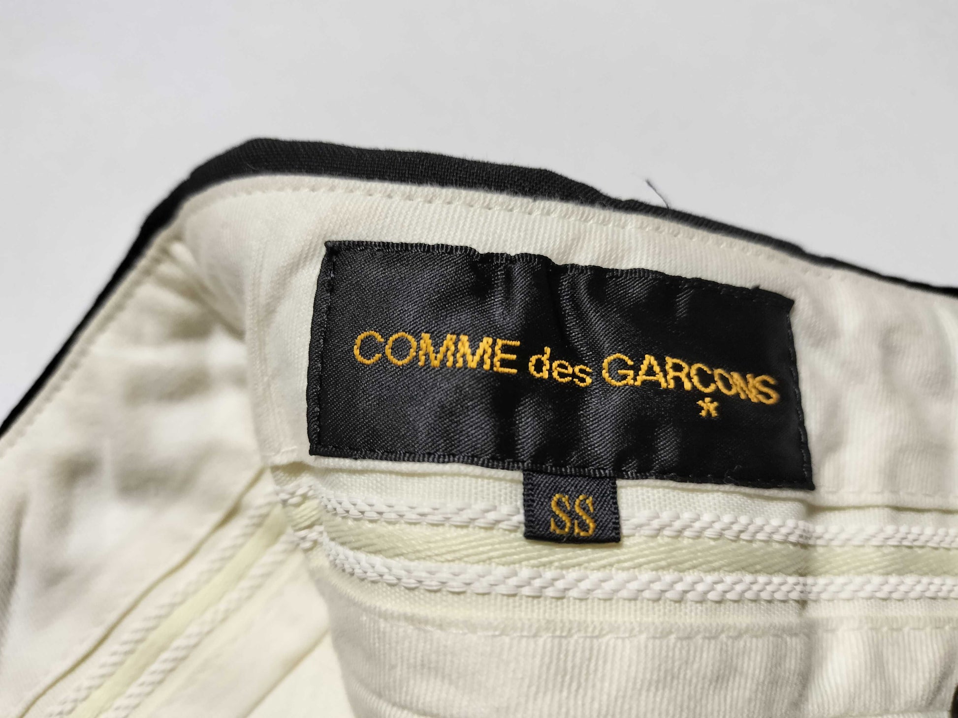 COMME des GARÇONS AD2006 06AW Wool Tapered Wide Slacks GR-P032 Black Pants