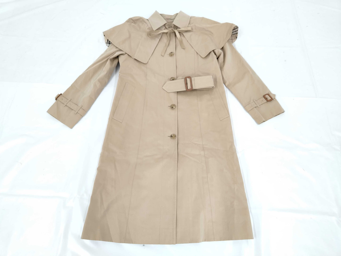 BURBERRY London Sanyo Shokai 100% Cotton Balcony Coat FD236-533-42 Beige Coat