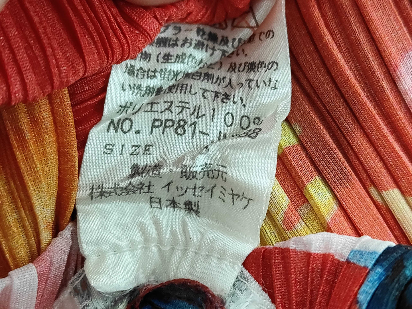 PLEATS PLEASE Issey Miyake Chinese Auspicious Dragon Print Long Dress with Side Slits