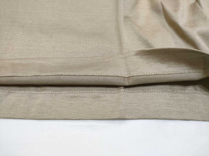 CELINE Homme Cotton Polo Shirt Filoscozia Beige Top