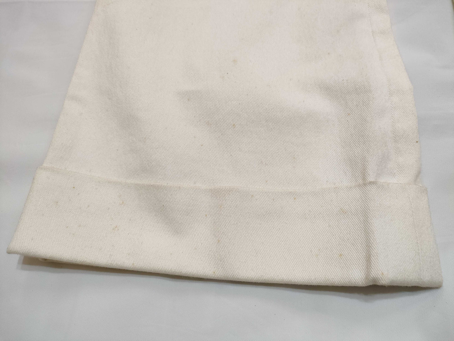 Dior Christian Dior Galliano period 2003 white denim pants