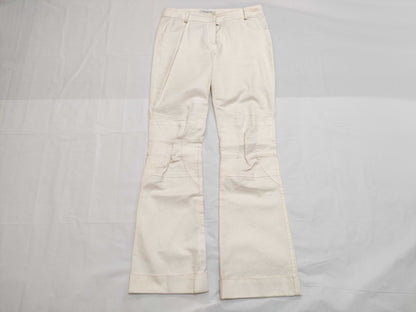 Dior Christian Dior Galliano period 2003 white denim pants