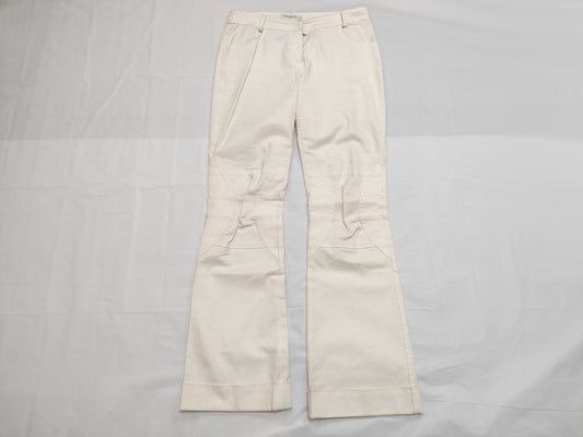 Dior Christian Dior Galliano period 2003 white denim pants