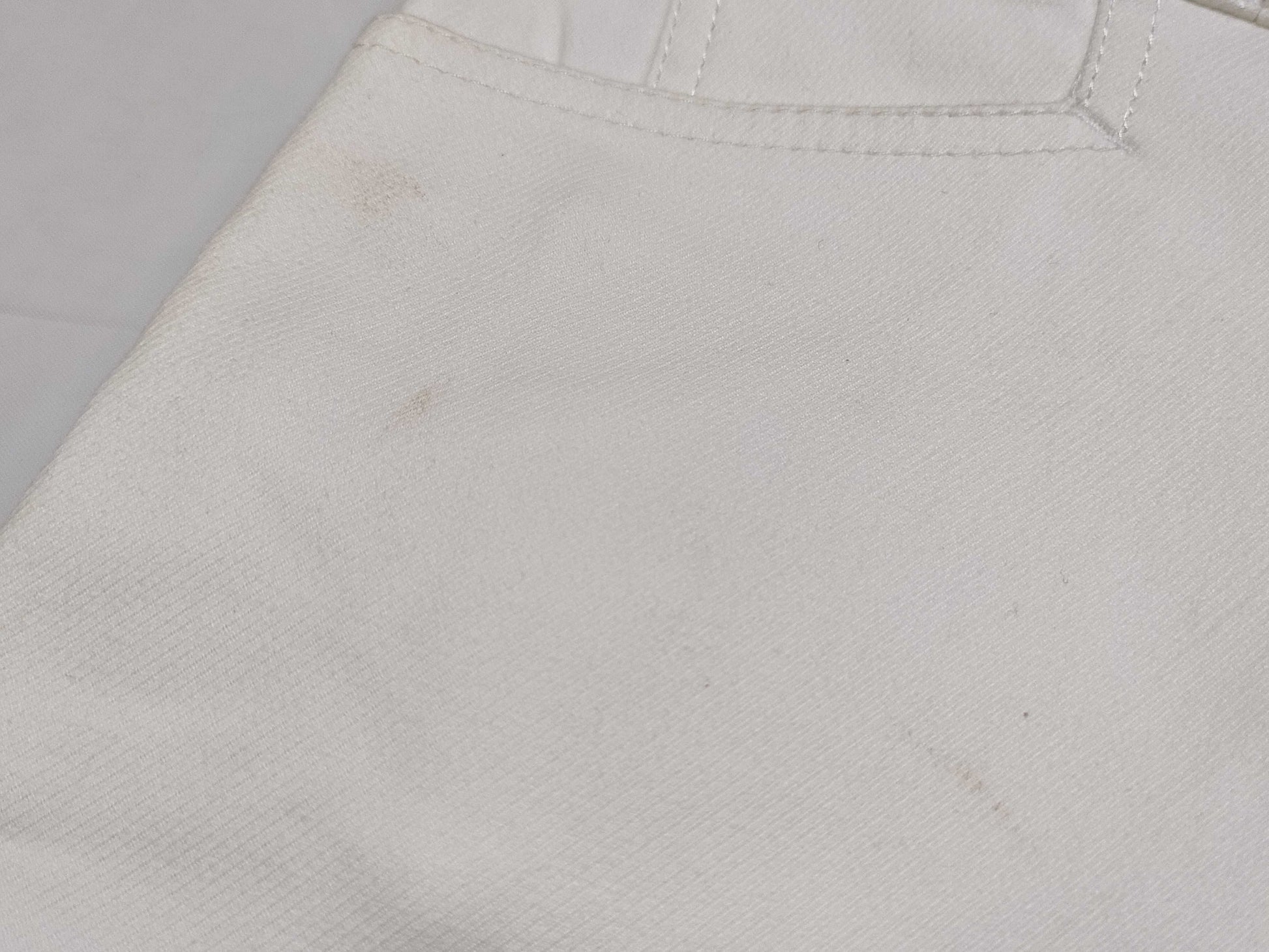 Dior Christian Dior Galliano period 2007 white denim pants