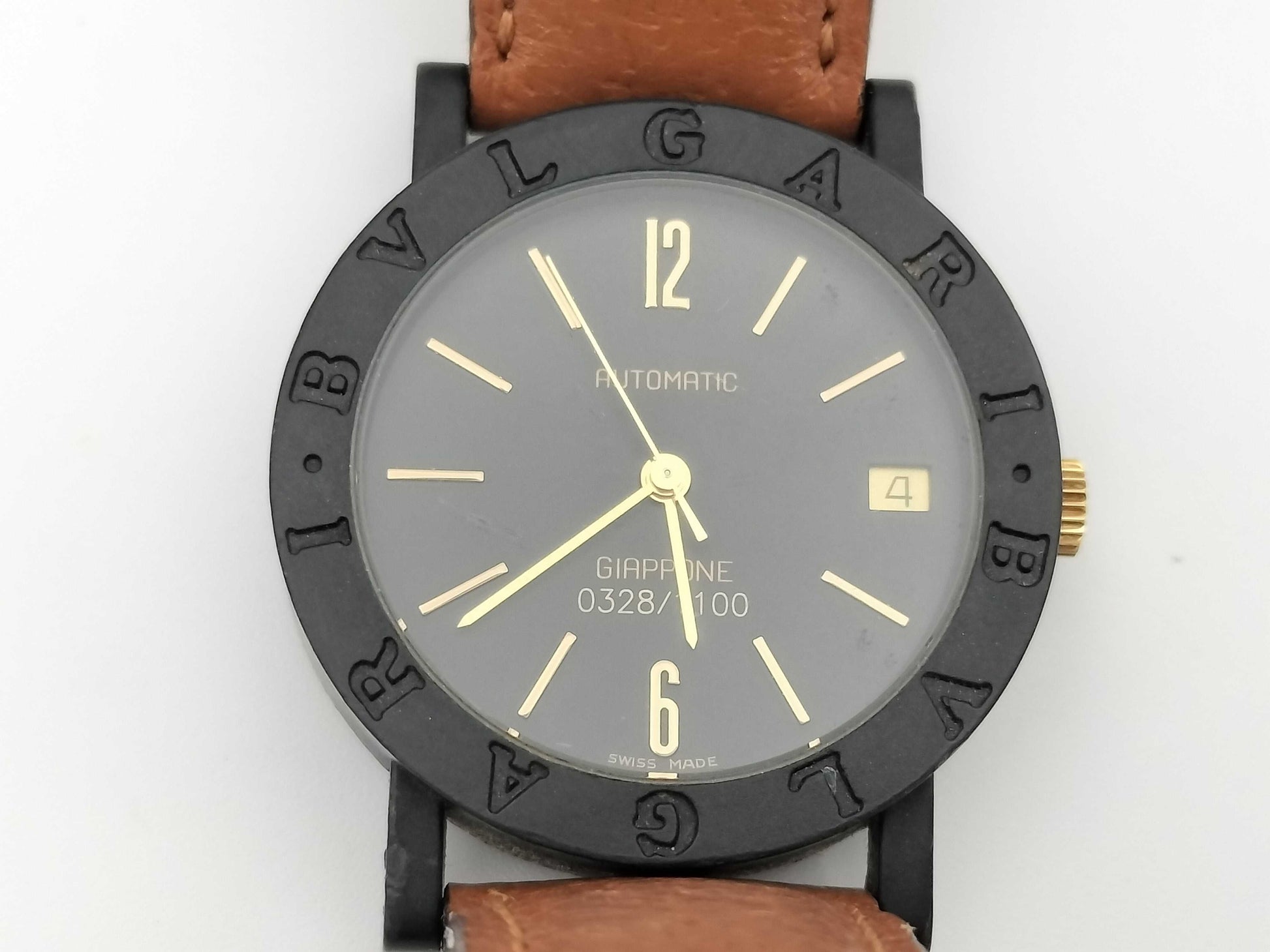 BVLGARI Bvlgari Bvlgari BB33VLD Automatic GIAPPONE Limited Edition 0328/1100 Boys' Watch