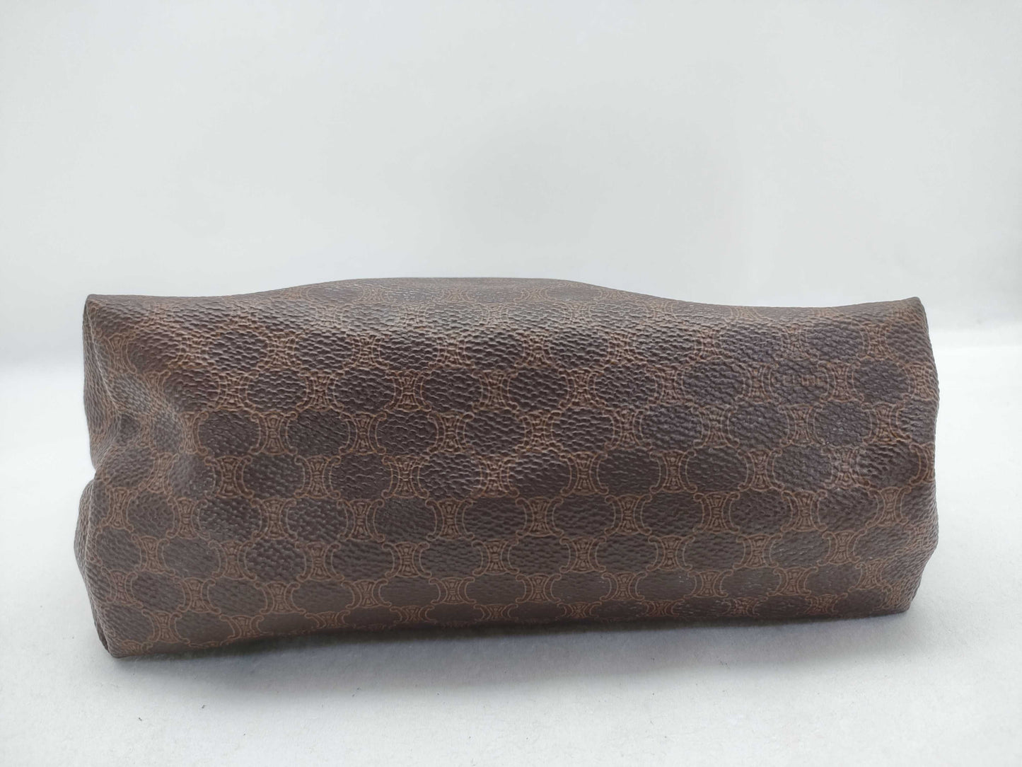 CELINE Macadam PVC Pouch MC98/1 Brown