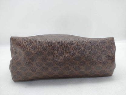 CELINE Macadam PVC Pouch MC98/1 Brown