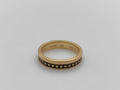 BOUCHERON Quatre T50 YG Au750/METAL 3.9g Ring 