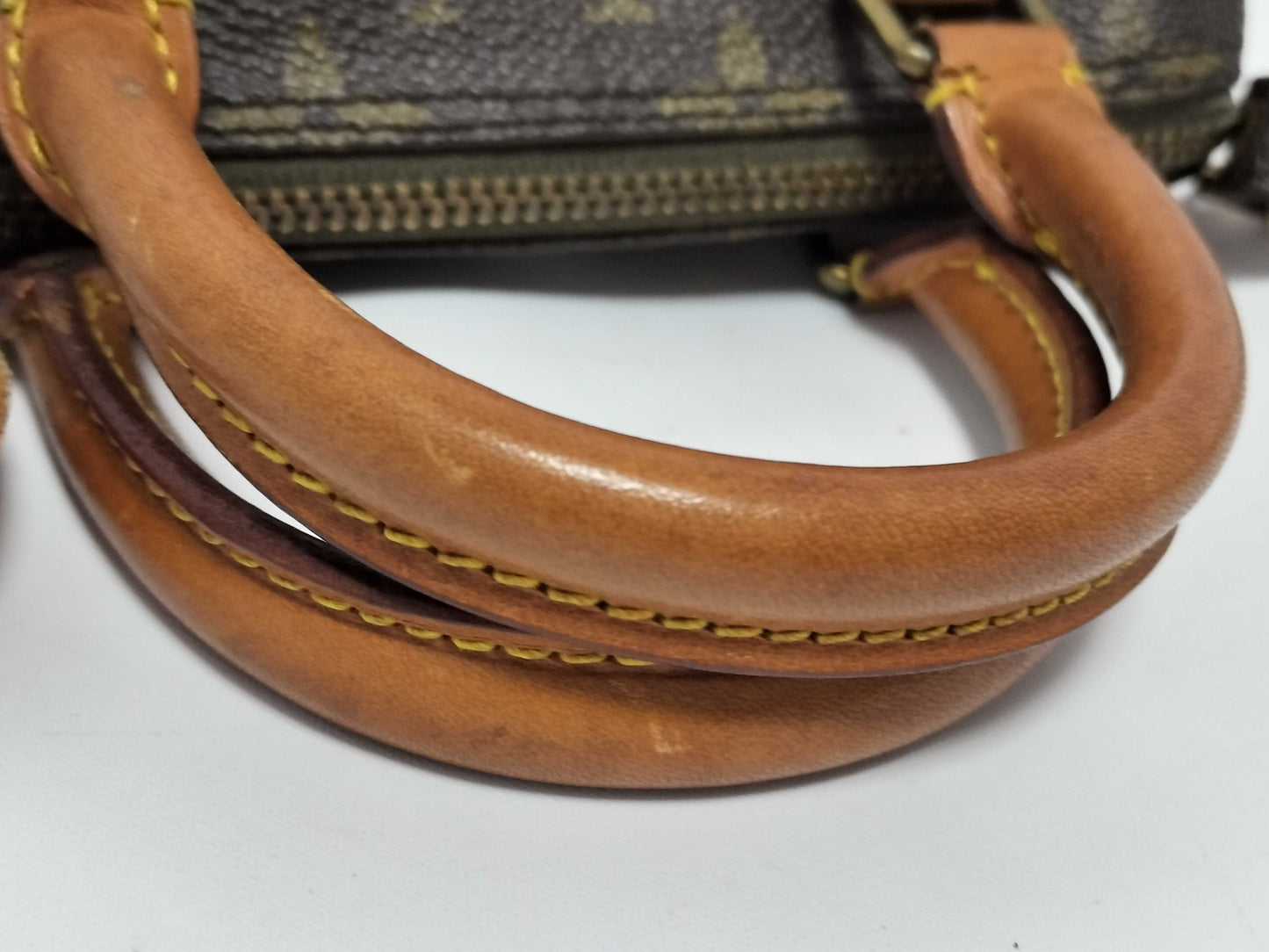 LOUIS VUITTON Monogram LOUIS VUITTON M41534 Mini Speedy Monogram Handbag Shoulder Bag Pouch