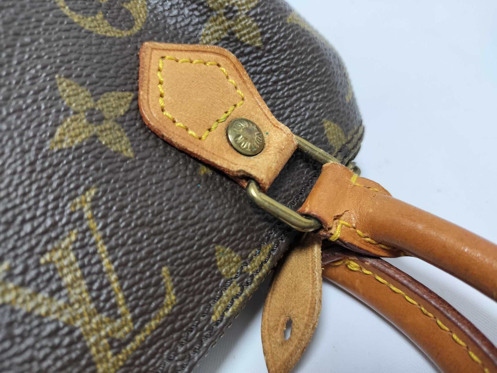 LOUIS VUITTON Monogram LOUIS VUITTON M41534 Mini Speedy Monogram Handbag Shoulder Bag Pouch