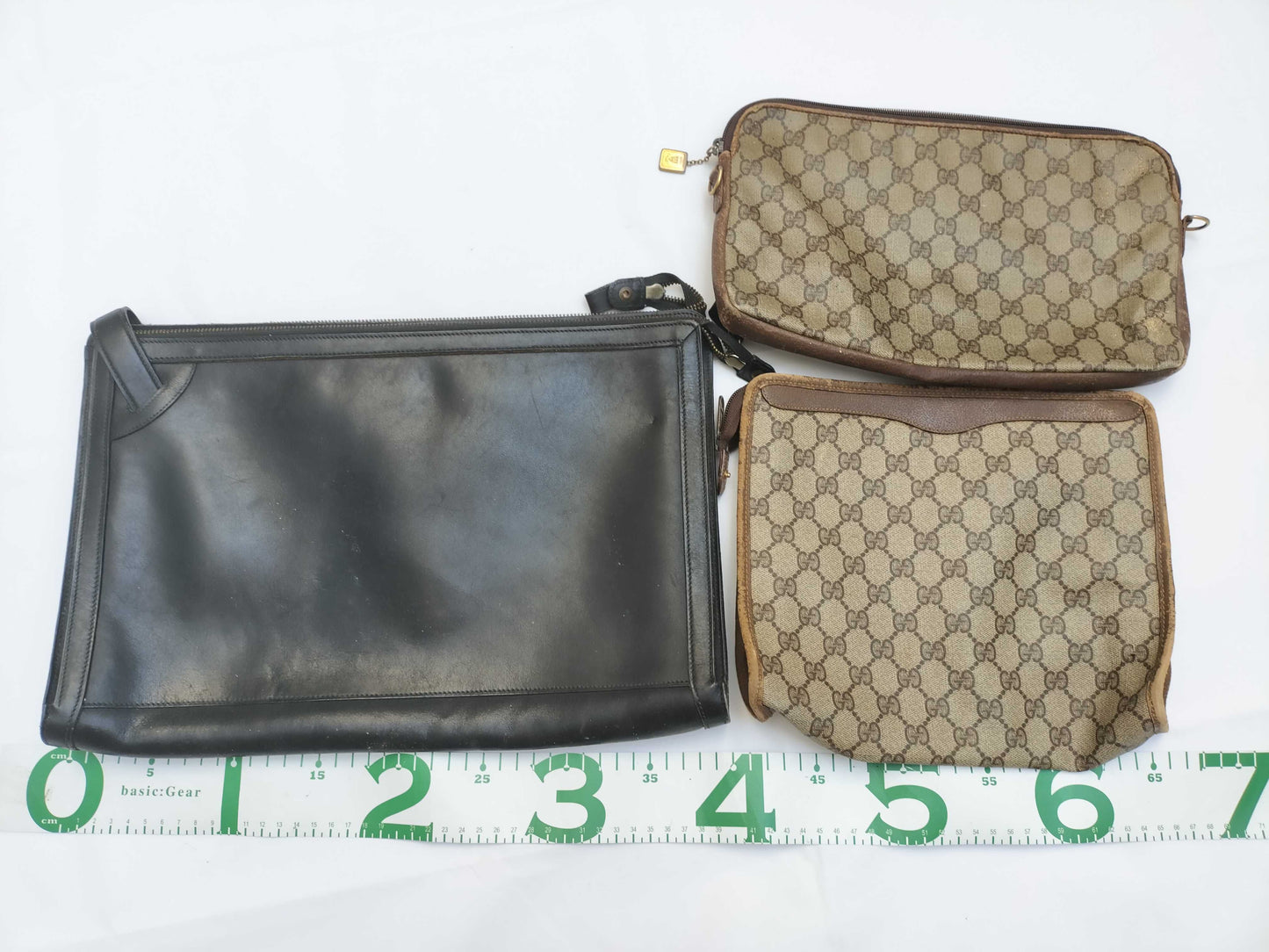 GUCCI Gucci second bag 3 pieces, 1 piece ST missing second bag