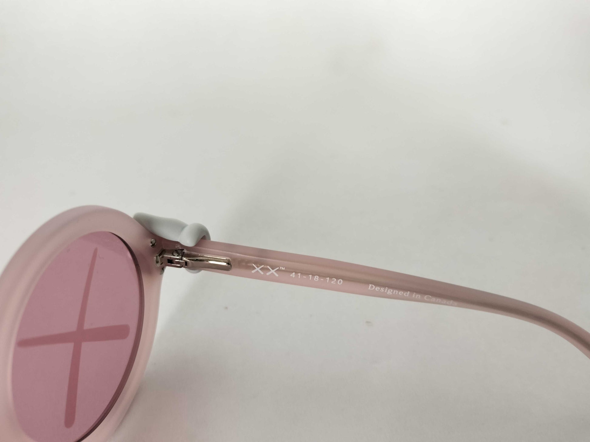 KAWS×Sons+Daughters Pink Sunglasses