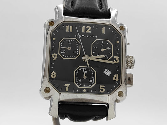 HAMILTON Lloyd H194120 Quartz Black Dial Unmoving Boys' Watch