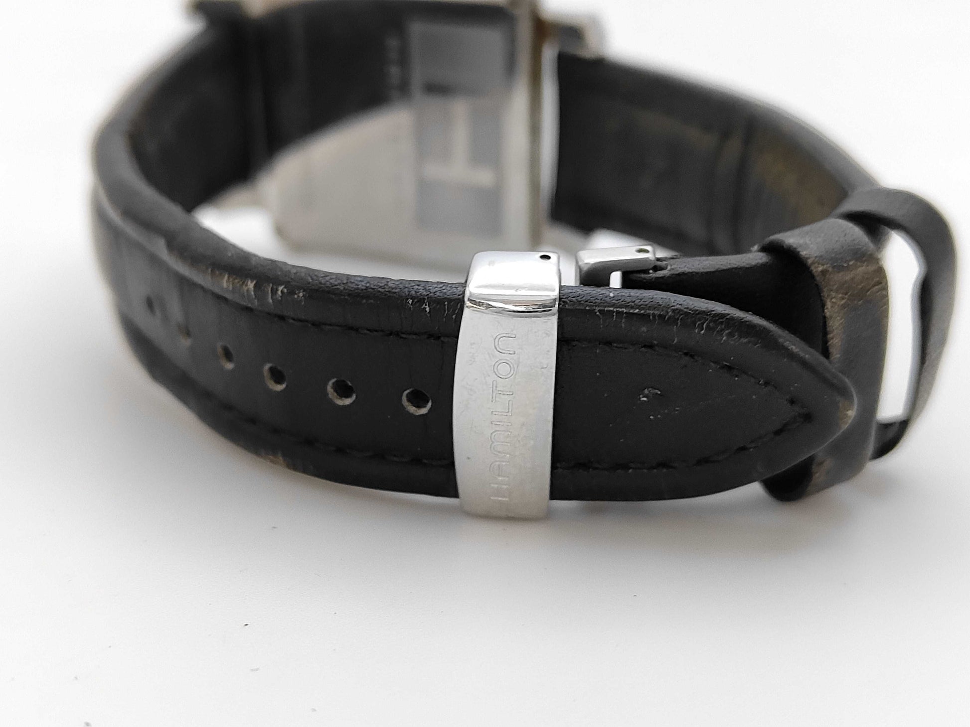 HAMILTON Lloyd H194120 Quartz Black Dial Unmoving Boys' Watch