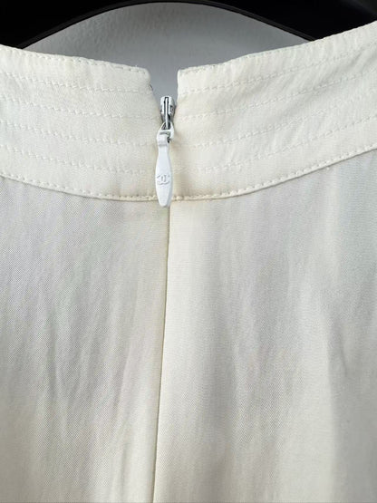 CHANEL Silk Dress with Inner, Size 40