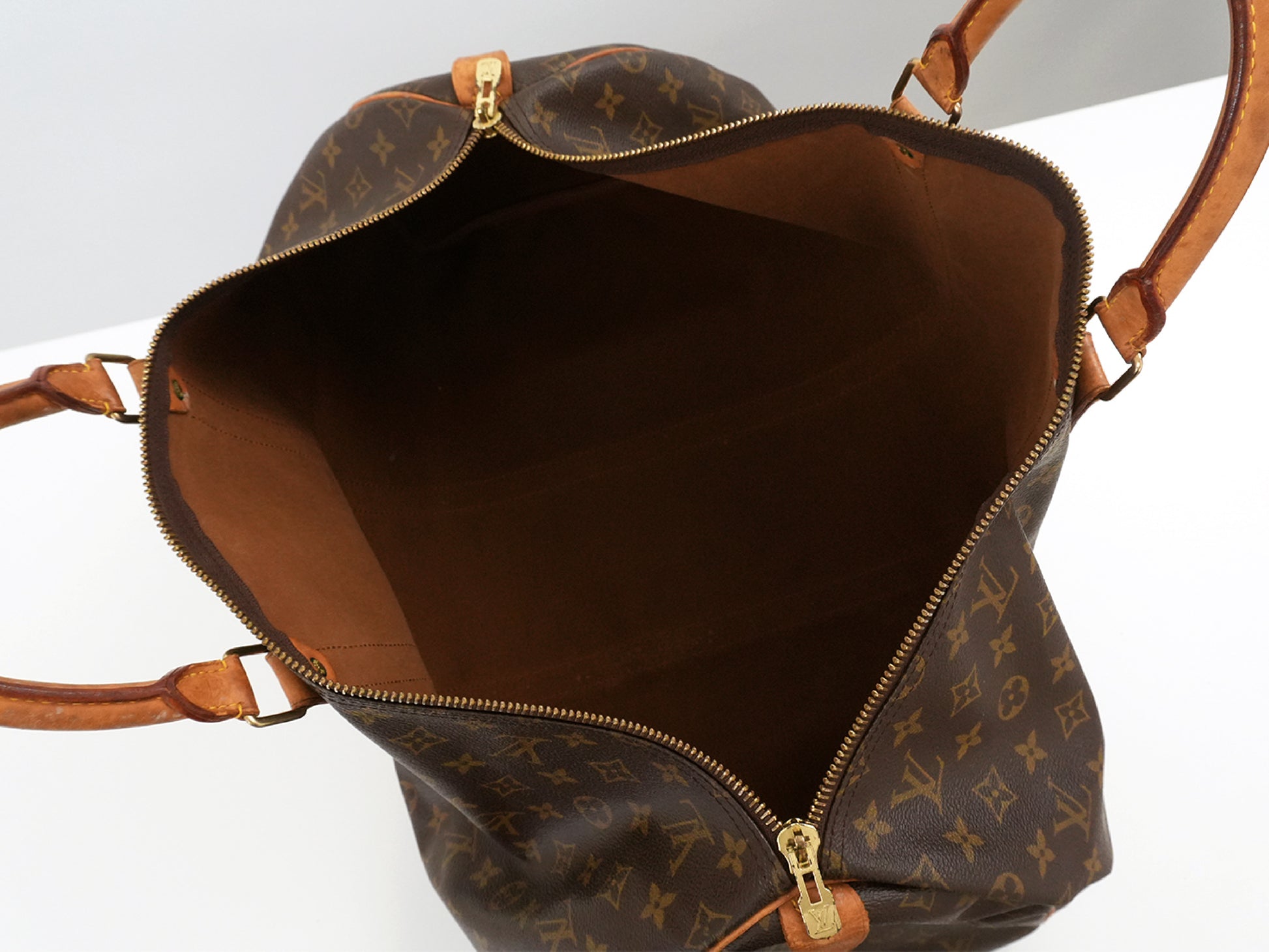LOUIS VUITTON Monogram Keepall 55 Boston Bag