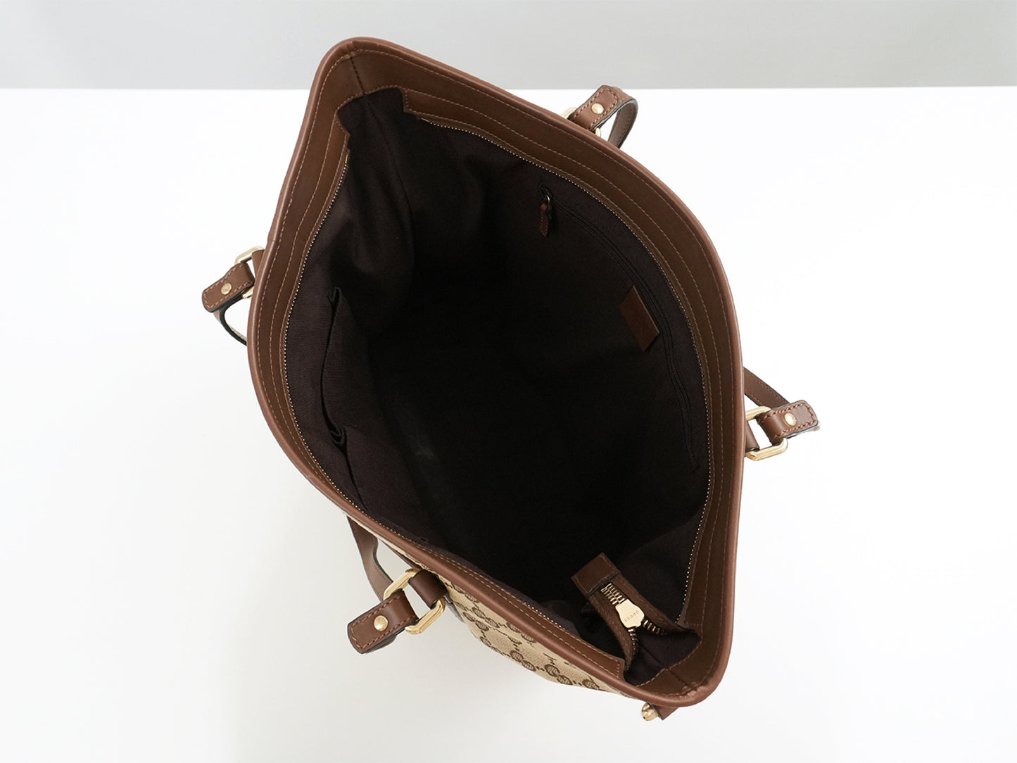 GUCCI GG Canvas Tote Bag 388929 with Care Card