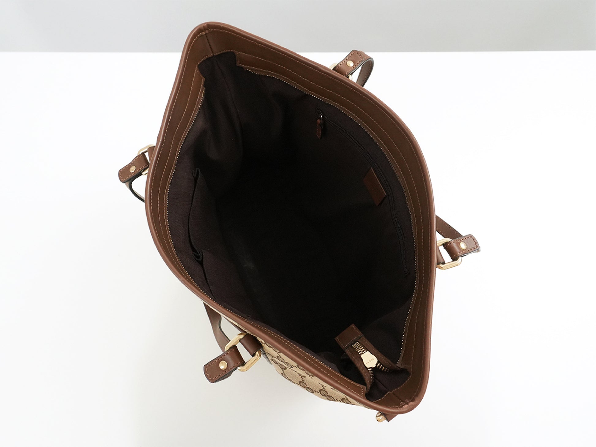 GUCCI GG Canvas Tote Bag 388929 with Care Card