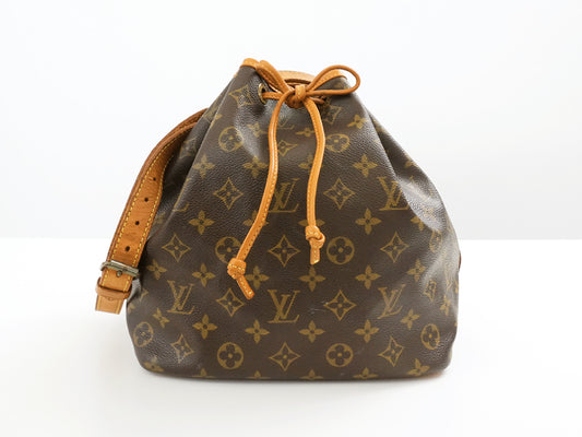 LOUIS VUITTON Monogram LOUIS VUITTON LV Monogram Petit Noe M42226 Shoulder Bag