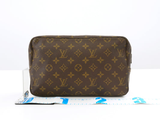 LOUIS VUITTON Monogram Truss Toilette 28 Second Bag Pouch Second Bag