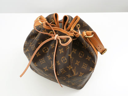 LOUIS VUITTON Monogram LOUIS VUITTON LV Monogram Petit Noe M42226 Shoulder Bag
