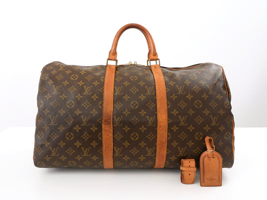 LOUIS VUITTON Monogram LOUIS VUITTON LV Monogram Keepall 50 M41426 Boston Bag Boston Bag