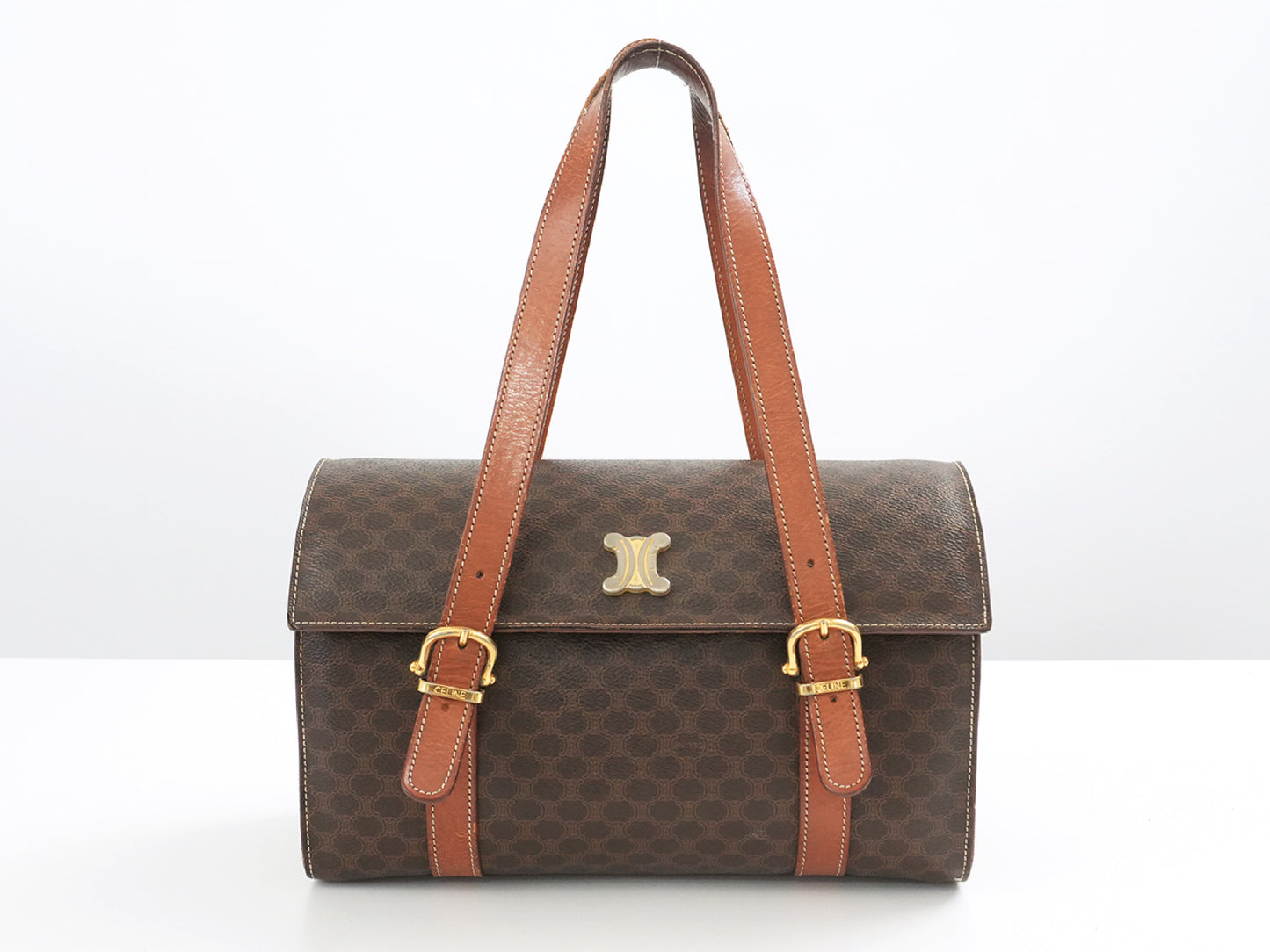 CELINE Macadam PVC Leather Handbag