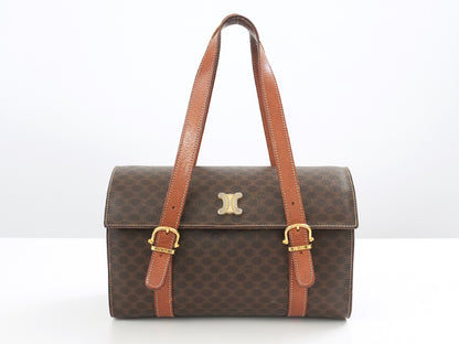 CELINE Macadam PVC Leather Handbag